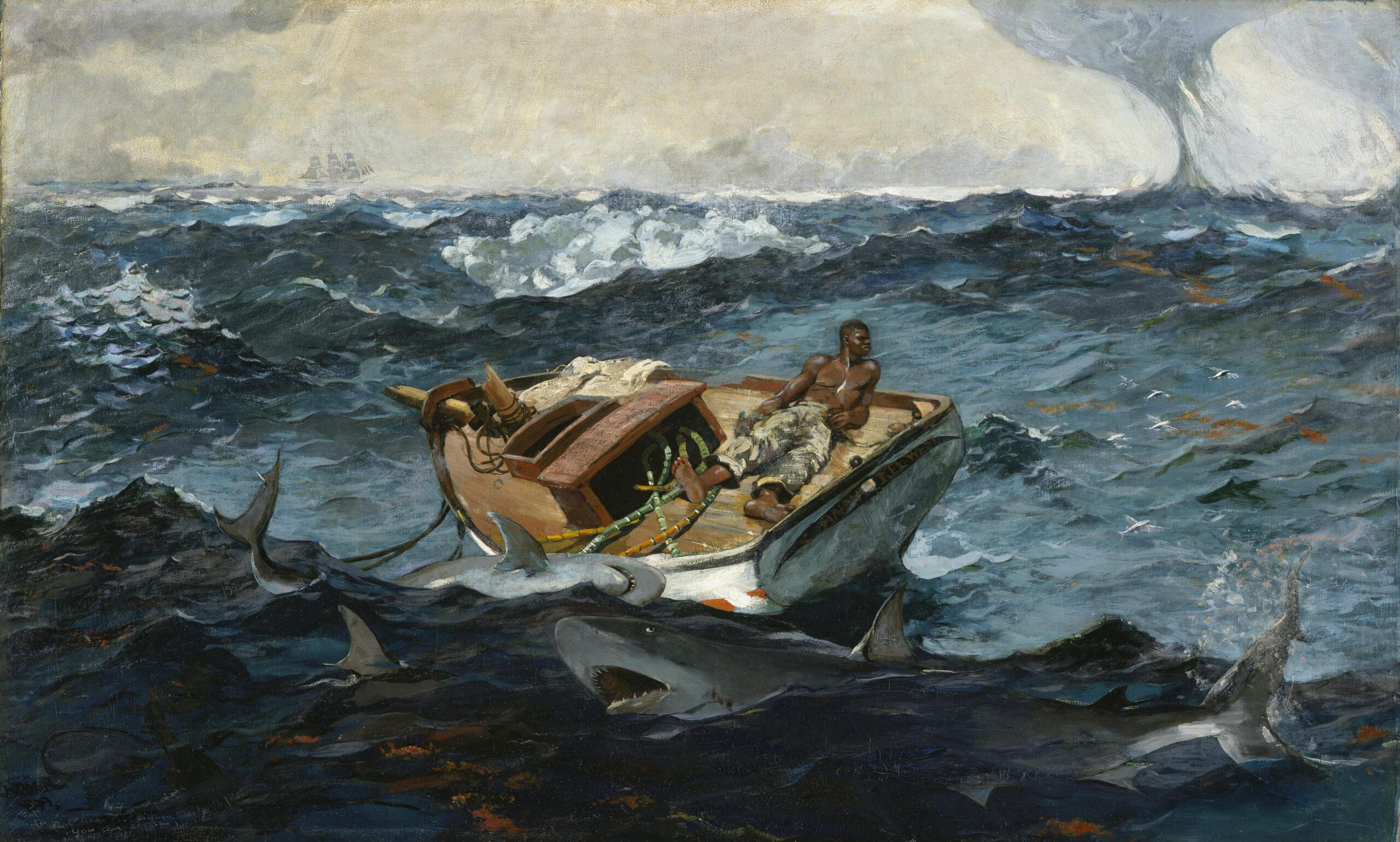 winslow homer the gulf stream metropolitan museum of art